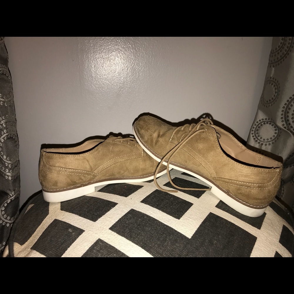 Tan Suede Shoe